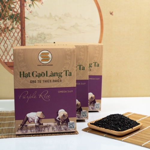 Gạo Tím Omega 3.6.9 - 1000g